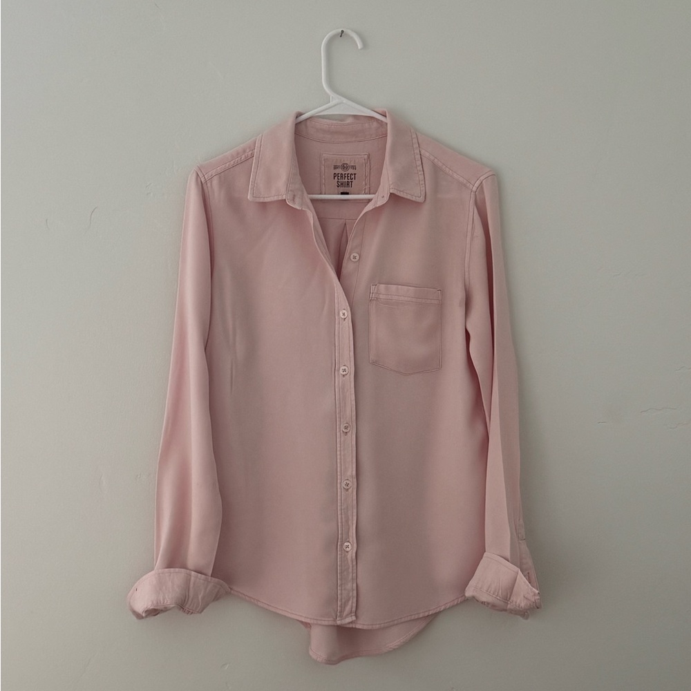SO Perfect Shirt (Pink Button-Up)